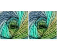 King Cole Riot Chunky Knitting Yarn 100g (Springtime 3438) (Pack of 2)