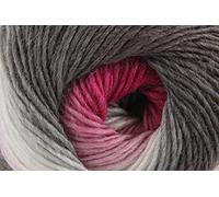 King Cole Riot DK Crochet Yarn, Acrylic Wool Blend Double Knitting Wool for Wraps, Shawls, Snoods - 100g Ball - Juniper (1690) Pack of 5
