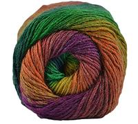 King Cole - Riot DK - Multicoloured Knitting Yarn - 30% Wool - 100g - Autumn