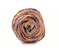 King Cole Safari Chunky Crochet Yarn, 100% Acrylic Craft Knitting Wool for Afghans, Cushions, Jumpers - 150g Ball - 5005 - Sunset - Single (1 Ball)