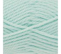 King Cole Simply Denim Chunky Knitting Wool - 100g Ball - 70% Acrylic 30% Wool Blend Yarn for Jumpers, Cardigans & Accessories (423 Eau De Nil)