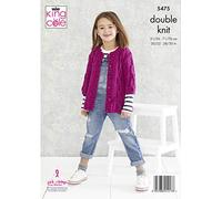 King Cole Subtle Drifter DK Knitting Pattern 5475 - Cardigans Pattern - 20-30 Inches