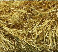 King Cole Tinsel 50g - 208 Gold - 1, 3, & 5 Ball Discounted Packs (3)