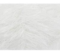 King Cole Tinsel Chunky 75% Polyester 25% Lurex Knitting Weaving Garments Superbly Soft Yarn 1 Ball - 50g Ball 70 Metres, 76.5 Yards - 204-White1