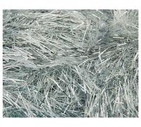 King Cole Tinsel Chunky Knitting Yarn Sparkle Eyelash Wool 5 x 50g (Silver - 206)