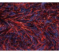 King Cole Tinsel Chunky Two Tone Knitting Yarn Sparkle Eyelash Wool 1 x 50g (Rocket - 3065)