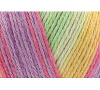 King Cole Tropical Beaches DK Crochet Yarn, Polyamide Acrylic Blend Knitting Wool for Jumpers, Sweaters, Tops, Jackets & Shawls - 200g Ball - 4854 - Parrot Beach - Single (1 Ball)