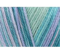 King Cole Tropical Beaches DK Crochet Yarn, Polyamide Acrylic Blend Knitting Wool for Jumpers, Sweaters, Tops, Jackets & Shawls - 200g Ball - 4850 - Patara Beach - Single (1 Ball)