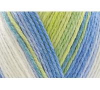 King Cole Tropical Beaches DK Crochet Yarn, Polyamide Acrylic Blend Knitting Wool for Jumpers, Sweaters, Tops, Jackets & Shawls - 200g Ball - 4855 - Miami Beach - Single (1 Ball)