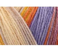King Cole Tropical Beaches DK Yarn, Self-Striping Acrylic Blend Double Knitting & Crochet Wool, Bright Tropical Colours Wool Yarn - Bora Bora Beach (4856) - 200g Ball