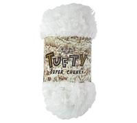 King Cole Tufty Super Chunky 200g Knitting Yarn (2791 White)