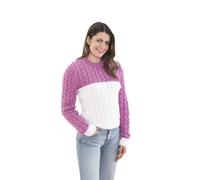 King Cole Unisex Knitting Pattern Aran Mens or Woman Slipover & Sweater (6339)
