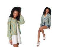 King Cole Women’s Knitting Pattern Double Knit Cardigans (6130), 32” - 50” (81cm - 127cm)