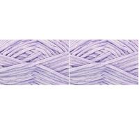King Cole Yummy 100g Super Soft Knitting Yarn Chunky Baby Wool - Lilac 3462 (Pack of 2)