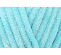 King Cole Yummy Chunky Crochet Yarn, 100% Polyester Plush Texture Knitting Wool for Blankets, Throws, Scarves & Shawls - 100g Ball - Turquoise (3476) - Single (1 Ball)