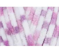 King Cole Yummy Chunky Crochet Yarn, 100% Polyester Plush Texture Knitting Wool for Blankets, Throws, Scarves & Shawls - 100g Ball - Berries (3226) - Single (1 Ball)