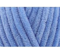 King Cole Yummy Chunky Crochet Yarn, 100% Polyester Plush Texture Knitting Wool for Blankets, Throws, Scarves & Shawls - 100g Ball - Ocean Blue (4741) - Single (1 Ball)