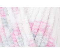 King Cole Yummy Chunky Crochet Yarn, 100% Polyester Plush Texture Knitting Wool for Blankets, Throws, Scarves & Shawls - 100g Ball - Candy (2226) - Single (1 Ball)