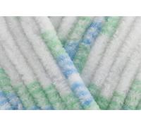 King Cole Yummy Chunky Crochet Yarn, 100% Polyester Plush Texture Knitting Wool for Blankets, Throws, Scarves & Shawls - 100g Ball - Jelly Bean (2211) - Single (1 Ball)