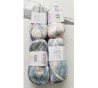 King ColeE Cutie Pie DK Knitting Crochet Yarn 4 Balls x 100 gram Shade Fruit Pie 5391