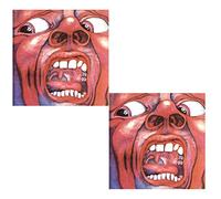 King Crimson - In The Court Of The Crimson King - In The Court Of The Crimson King: 50th Anniversary Edition - King Crimson 2 Vinyl LP Album Bundling - 200 gram