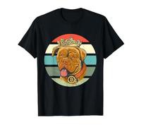 King Crypto Dog Cryptocurrency Blockchain Trading Investing Value Graphic T-Shirt, Men, Black, L
