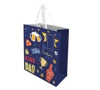 King Dad Father’s Day Gift Bag 21.3cm x 10.1cm x 25.2cm