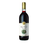 King David Concord Kosher Red Wine - Sweet Red Table Wine - 750ml Bottle - Mevushal Certified