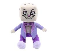(King Dice) Cuphead Plush Doll Mugman Doll Teddy Soft Toys Puphead Devil Cala Maria Figures Kids