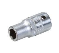 King Dick - Socket 1/4" Sd 6Pt Metric - 6mm