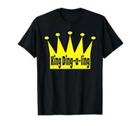 King Ding-a-Ling Size Matters sex joke T-Shirt