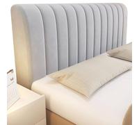 King/double/single Size Headboard Slipcover Universal Bed Headboard Covers Dustproof All-inclusive Padded Modern Elastic Headboard Cover Stretch Dustproof Bed Head Cover Protector For Bedroom Decor (