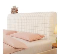 King/double/single Size Headboard Slipcover Universal Bed Headboard Covers Dustproof All-inclusive Padded Modern Elastic Headboard Cover Stretch Dustproof Bed Head Cover Protector For Bedroom Decor (