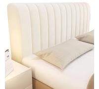 King/double/single Size Headboard Slipcover Universal Bed Headboard Covers Dustproof All-inclusive Padded Modern Elastic Headboard Cover Stretch Dustproof Bed Head Cover Protector For Bedroom Decor (