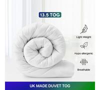 (King Duvet Tog, 13.5 Tog) Down Duvets & Quilts Tog Winter Warm Soft & Comfortable Luxurious Sleep Single Double King Super King Size Quilt Hypoallergenic Christmas Duvet