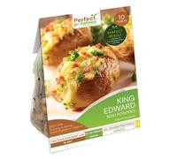 King Edward Seed Potatoes - 10 Tubers for Easy Planting, Perfect for Roasting, Baking, & Mashed Potatoes - High Yield & Early Harvest - For Your Vegetable Garden