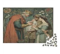 King Gave The Baby to A Poor Couple Puzzle 38x26cm/1000pcs Erwachsene Puzzle,Home Decor