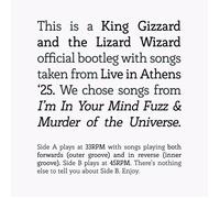King Gizzard an Songs from I'm in Your Mind Fuzz & Murder of the Univers (Vinyl)