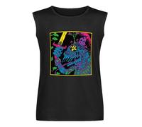 King Gizzard and The Lizard Wizard Mens Sleeveless T-Shirt Casual Cotton Unisex Black Vest Tank Tees Tops M