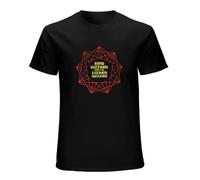King Gizzard and The Lizard Wizard Shirt Band Nanogon Infinity Men’s Vintage T Shirt Short Sleeve Funny Top Black L
