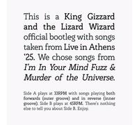 King Gizzard and the Lizard Wizard : Songs from I'm in Your Mind Fuzz & Murder