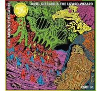 King Gizzard & the Lizard Wizard - Live Around the Globe Part IV - Ltd. Red/Purple Colored Vinyl