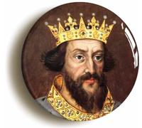 King Henry III Portrait Button Badge (1inch / 25mm diameter)