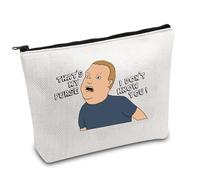King Hill Quote Gift TV Series Fans Cosmetic Bag King Hill Cartoon Cosmetic Bag Bobby Character Inspired Gift (My Purse UK)
