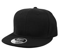 King Ice Plain Snapback Baseball Cap Hat Unisex Mens Womens in Black