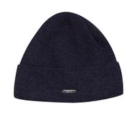 King Ice W5969 - Unisex Wooly Knitted Beanie Ski Hat Warm Winter Turn Up Chunky - Navy