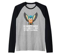 King in The Name Savage Bird and Animal Lover Raglan Baseball Tee