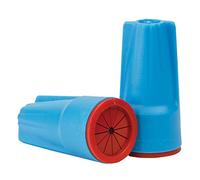 KING INNOVATION 20-Pack 600-1000V Aqua Blue/Red Safety-Sealed Waterproof Wire Connector