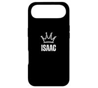 King Isaac Crown - Custom First Name Birthday #1 Winner Case for iPhone Air