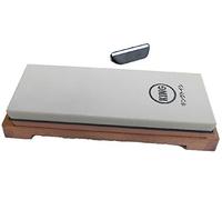 King Japanese Grit 1000/6000 Combination Sharpening Stone KW-65 and Naniwa QX-0010 Blade Angle Guide: Bundle - 2 Items